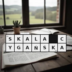 Hasło krzyżówkowe siedmiostopniowa skala muzyczna występująca w dwóch odmianach - skala cygańska – rozwiązanie, synonimy, podpowiedzi i definicje krzyżówkowe